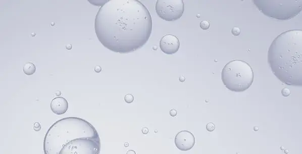 Wasserblasen mit Lichtbrechung - dekoratives Hintergrundmotiv