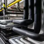 Rohrleitungsnetz einer Systemwasseraufbereitungsanlage