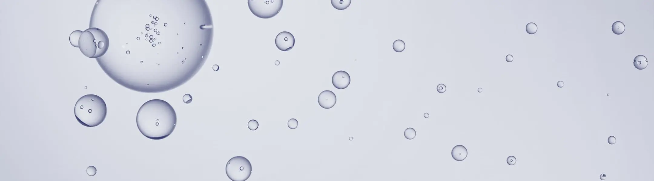Water bubbles background