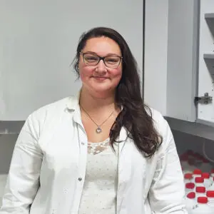 Jennifer Kern-Karrer im Thermochema Labor