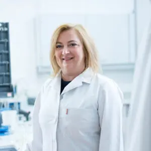 Sanela Ramic im Thermochema Laboratorium