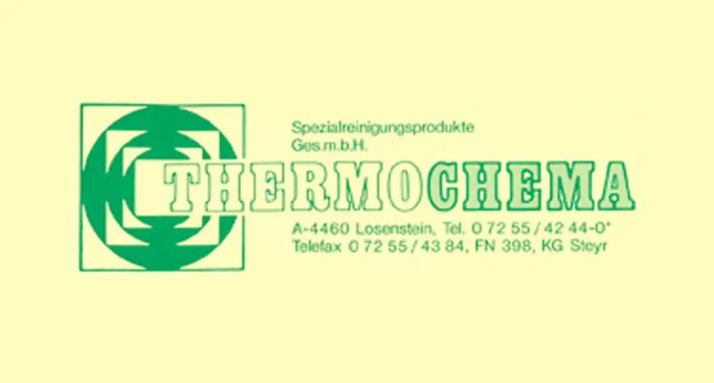 Thermochema Originallogo aus dem Jahr 1973