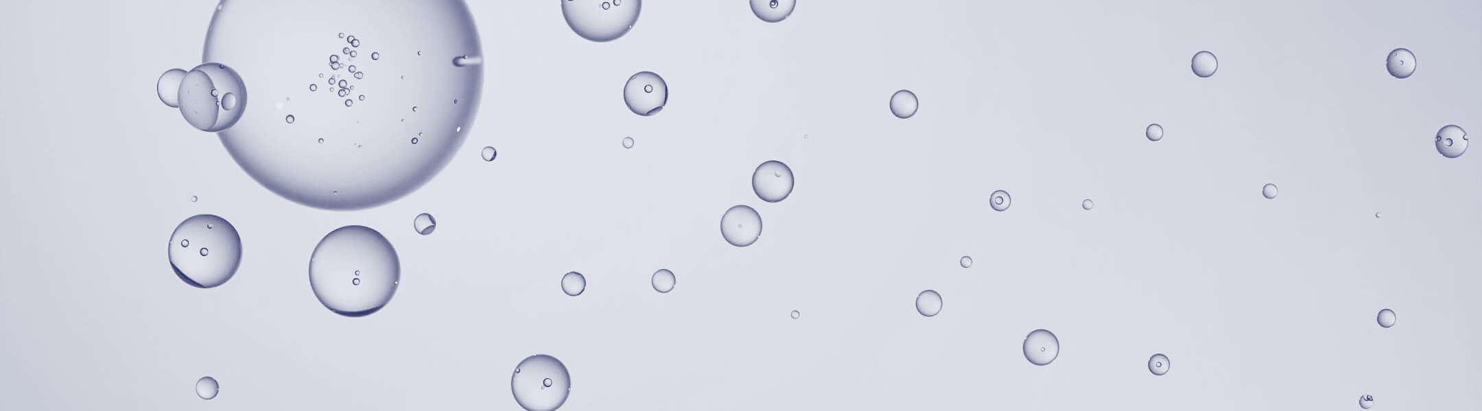 Water bubbles background